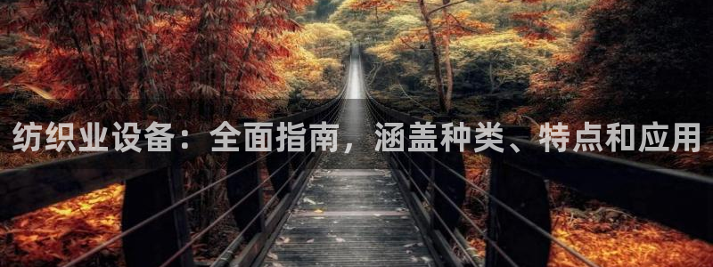 金年会官方入口登录网站：纺织业设备：全面指南，涵盖种类、特点和应用